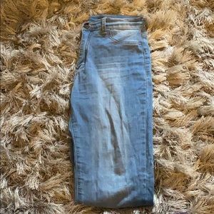 Fashion nova light wash skinny jeans
